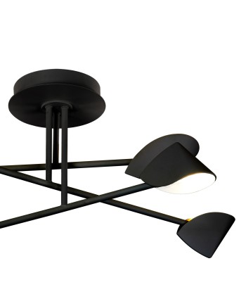 CAPUCCINA * SEMIPLAFÓN LED MEDIANO 40W